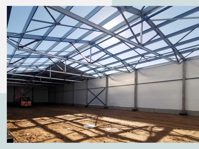 Строительство сенохранилищ в Саяногорске