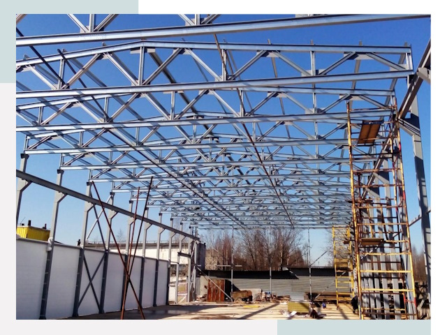 Строительство цехов в Саяногорск от 615 руб. под ключ