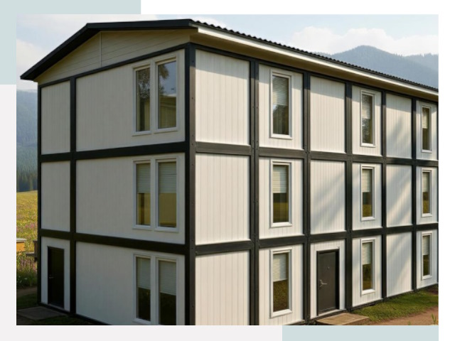 Модульные общежития в Саяногорске