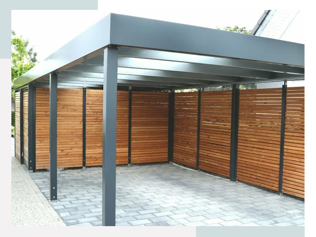 Навесы для парковки в Саяногорске