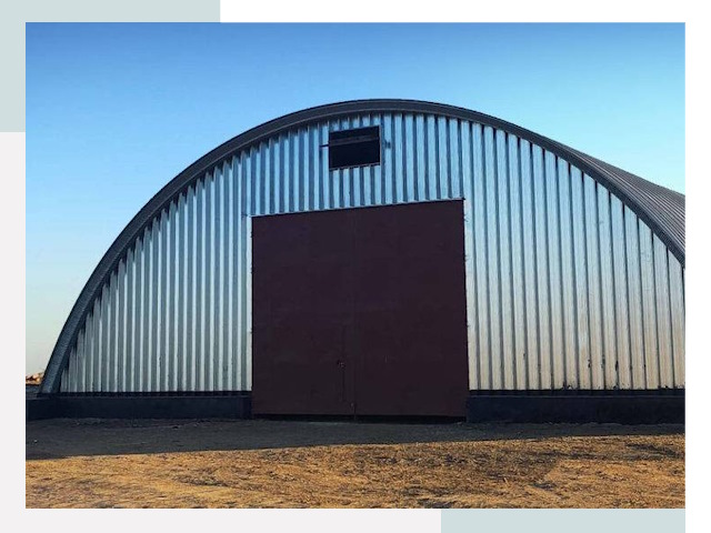 Арочные ангары в Саяногорске