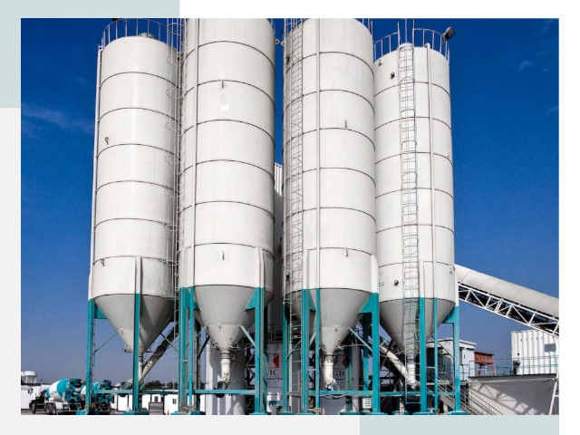 Строительство цементных силосов в Саяногорске