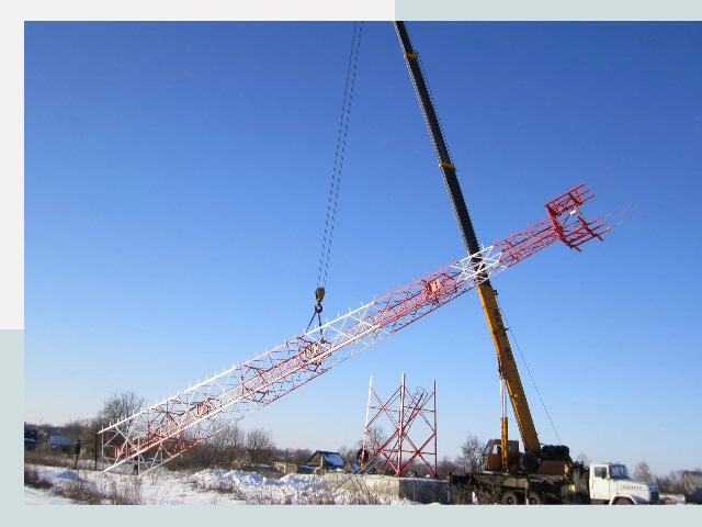 Строительство башен связи в Саяногорске от 615 руб.