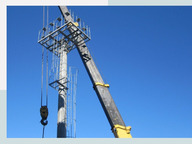 Монтаж осветительных мачт в Саяногорск от 615 руб.