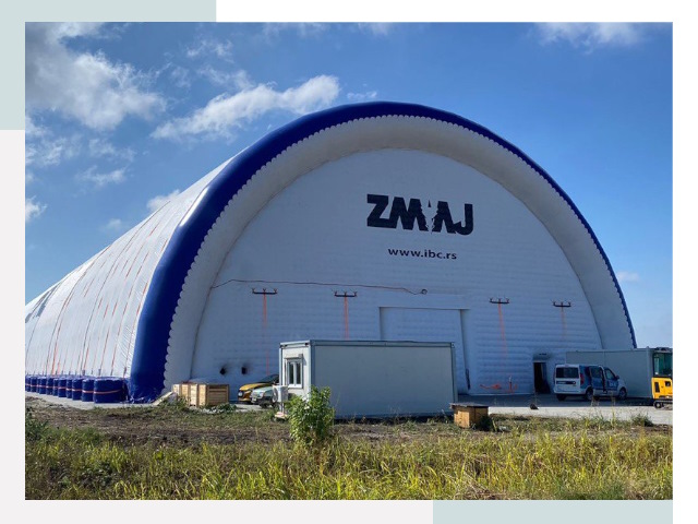 Брендирование ангаров в Саяногорске