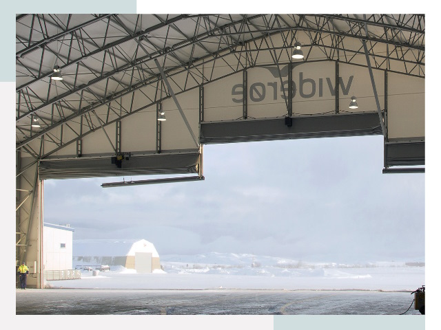 Ворота для ангаров в Саяногорске