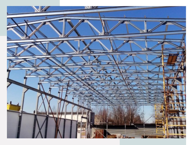 Металлокаркасы для складов в Саяногорске